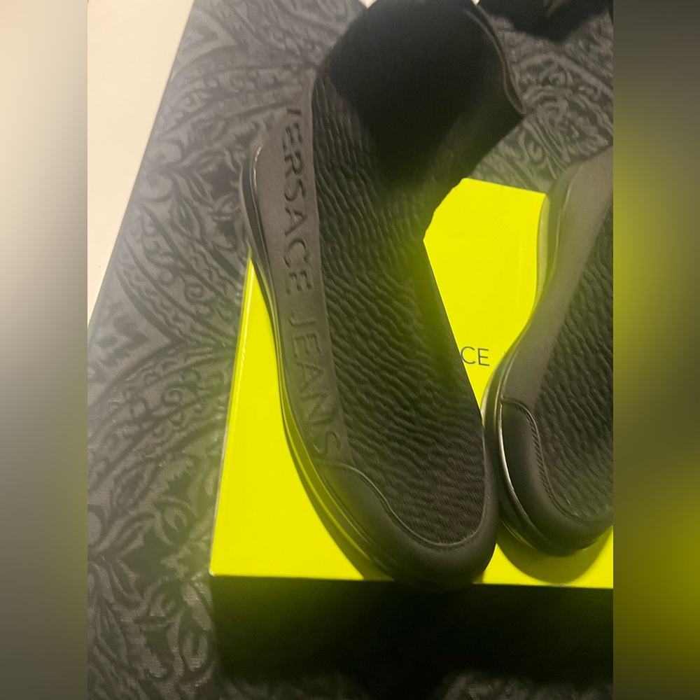 Like new Versace Jean boots black
